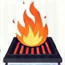 Live grill icon