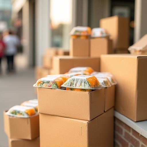 Food donation boxes